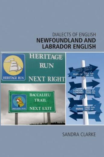 Couverture du livre « Newfoundland and Labrador English » de Clarke Sandra aux éditions Edinburgh University Press