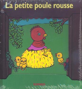 Couverture du livre « Petite poule rousse (la) » de Kimiko aux éditions Ecole Des Loisirs