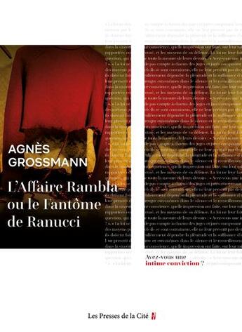 Couverture du livre « L'affaire Rambla ou le fantôme de Ranucci » de Agnes Grossmann aux éditions Presses De La Cite