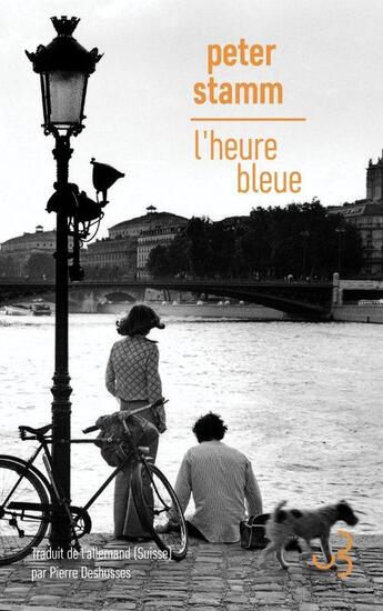 Couverture du livre « L'Heure bleue » de Peter Stamm aux éditions Christian Bourgois