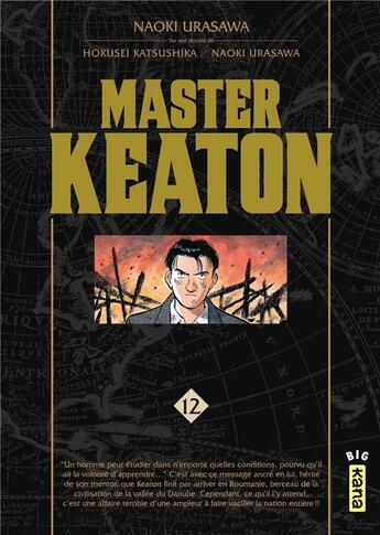Couverture du livre « Master Keaton Tome 12 » de Naoki Urasawa et Takashi Nagasaki et Hokusei Katsushika aux éditions Kana