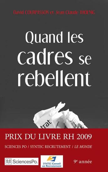 Couverture du livre « Quand les cadres se rebellent » de Courpasson aux éditions Vuibert