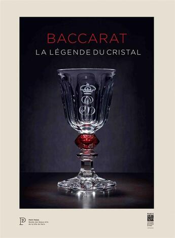 Couverture du livre « Baccarat ; la légende du cristal » de Michaela Lerch aux éditions Paris-musees