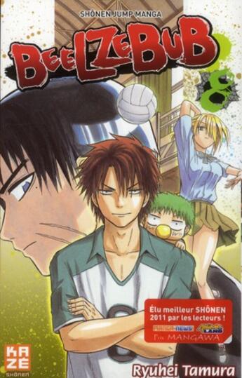 Couverture du livre « Beelzebub t.8 » de Ryuhei Tamura aux éditions Crunchyroll