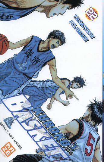 Couverture du livre « Kuroko's basket t.22 » de Tadatoshi Fujimaki aux éditions Crunchyroll