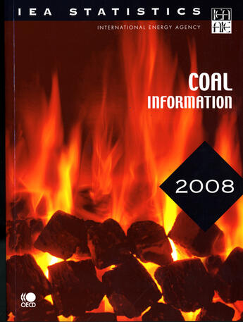 Couverture du livre « Coal information: 2008 edition » de  aux éditions Ocde