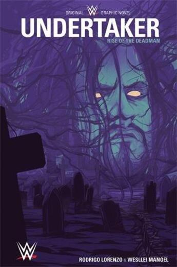 Couverture du livre « Wwe original graphic novel ; undertaker » de Chad Dundas aux éditions Reflexions