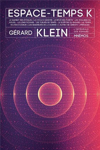 Couverture du livre « Espace-temps K » de Gérard Klein aux éditions Mnemos