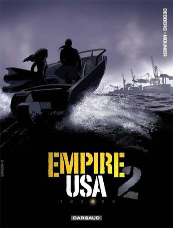 Couverture du livre « Empire USA, saison 2 t.4 » de Alain Mounier et Stephen Desberg aux éditions Dargaud