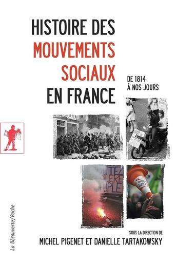 Couverture du livre « Histoire des mouvements sociaux en France (de 1814 à nos jours) » de  aux éditions La Decouverte