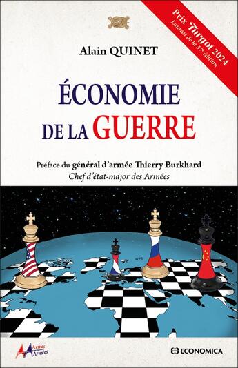 Couverture du livre « Économie de la guerre » de Alain Quinet aux éditions Economica