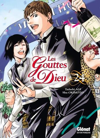 Couverture du livre « Les gouttes de Dieu Tome 24 » de Tadashi Agi et Shu Okimoto aux éditions Glenat