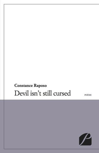 Couverture du livre « Devil isn't still cursed » de Constance Raposo aux éditions Editions Du Panthéon