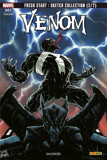 Couverture du livre « Venom fresh start n.1 ; sacrifiés » de  aux éditions Panini Comics Fascicules