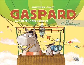 Couverture du livre « Gaspard et Berlingot T.2 ; la plus belle des surprises » de Silvia Vecchini et Sualzo aux éditions Jungle