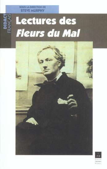 Couverture du livre « Lectures des Fleurs du Mal » de Pur aux éditions Pu De Rennes