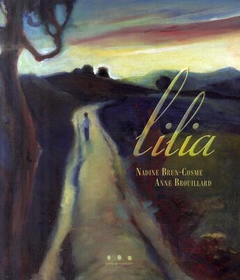 Couverture du livre « Lilia » de Brun-Cosne Nadine aux éditions Points De Suspension