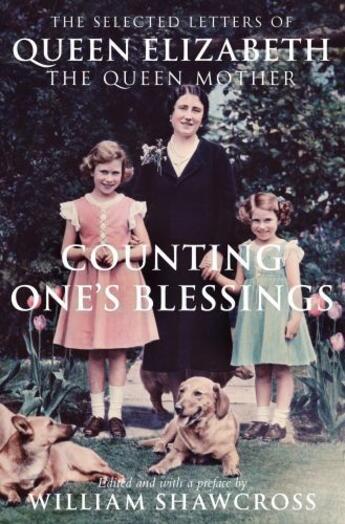 Couverture du livre « Counting One's Blessings » de Shawcross William aux éditions Pan Macmillan