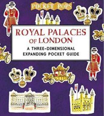 Couverture du livre « Royal palaces of london: a three-dimensional expanding pocket guide » de Nina Cosford aux éditions Walker Books