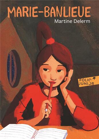 Couverture du livre « Marie-Banlieue » de Martine Delerm aux éditions Gallimard-jeunesse