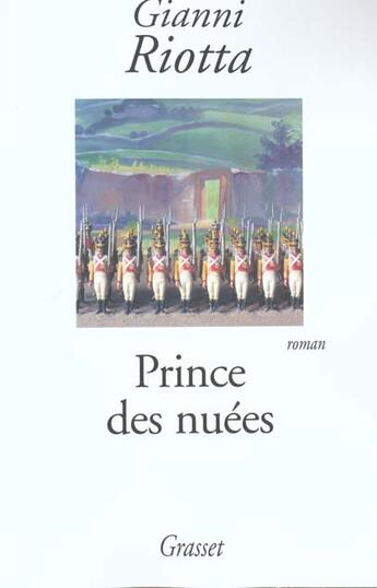 Couverture du livre « Prince des nuees » de Gianni Riotta aux éditions Grasset