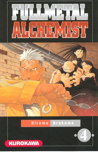 Couverture du livre « Fullmetal alchemist Tome 4 » de Hiromu Arakawa aux éditions Kurokawa