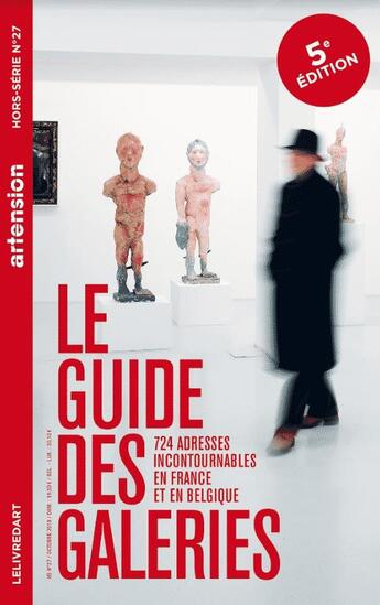 Couverture du livre « Le guide des galeries ; artension 2019-2020 » de  aux éditions Le Livre D'art