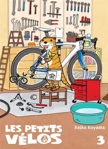 Couverture du livre « Les petits vélos Tome 3 » de Keiko Koyama aux éditions Komikku