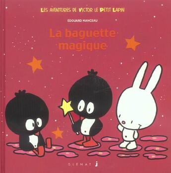 Couverture du livre « La baguette magique » de Edouard Manceau aux éditions Glenat