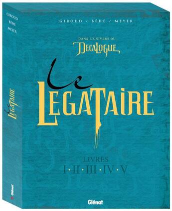 Couverture du livre « Le légataire ; coffret Tome 1 à Tome 5 » de Camille Meyer et Joseph Behe et Frank Giroud aux éditions Glenat