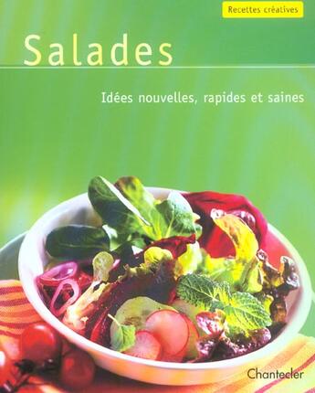 Couverture du livre « Salades » de Ulrike Bultjer aux éditions Chantecler