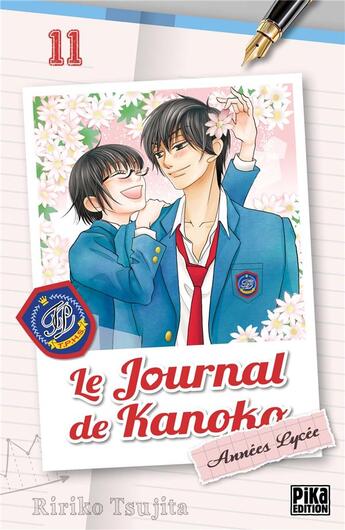 Couverture du livre « Le journal de Kanoko - années lycée Tome 11 » de Ririko Tsujita aux éditions Pika