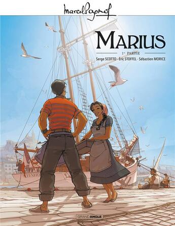 Couverture du livre « Marius Tome 1 » de Serge Scotto et Eric Stoffel et Sebastien Morice aux éditions Bamboo