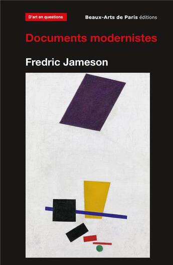 Couverture du livre « Modernist paper » de Fredric Jameson aux éditions Ensba