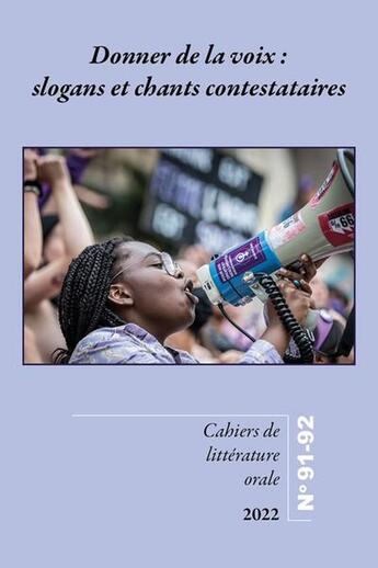 Couverture du livre « Donner de la voix : slogans et chants contestataires » de Sandra Bornand aux éditions Les Presses De L'inalco