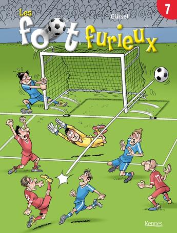 Couverture du livre « Les Foot Furieux Tome 7 » de Gurcan Gursel aux éditions Les 3 As