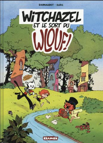 Couverture du livre « Witchazel Tome 1 : Witchazel et le sort du wlouf ! » de Francois Darnaudet et Elric aux éditions Paquet