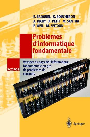 Couverture du livre « Problèmes d'informatique fondamentale » de  aux éditions Springer Verlag