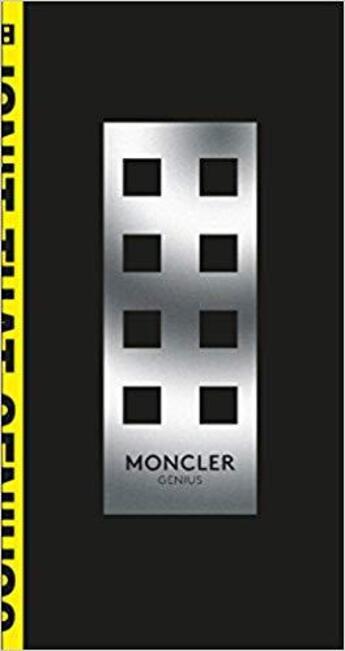 Couverture du livre « Moncler genius » de Andelman Sarah aux éditions Rizzoli