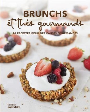 Couverture du livre « Petits-dejeuners et brunchs » de  aux éditions Marie-claire