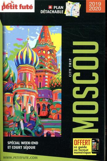 Couverture du livre « GUIDE PETIT FUTE ; CITY TRIP t.3 ; Moscou (édition 2019/2020) » de  aux éditions Le Petit Fute