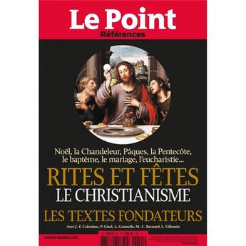 Couverture du livre « Le point references n 55 - rites et fetes - le christianisme » de  aux éditions Le Point