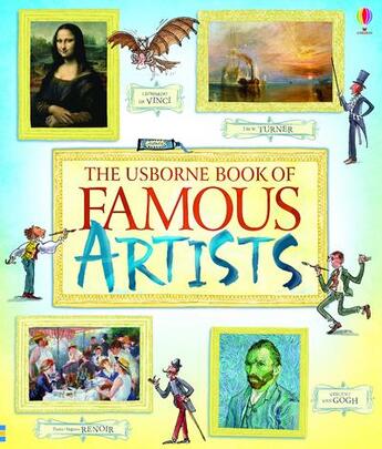 Couverture du livre « Book of famous artists » de  aux éditions Usborne