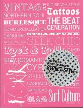 Couverture du livre « 100 ideas that changed street style » de Sims aux éditions Laurence King