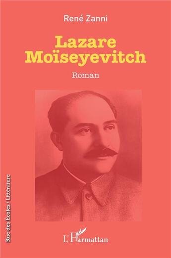 Couverture du livre « Lazare Moïseyevitch » de Rene Zanni aux éditions L'harmattan