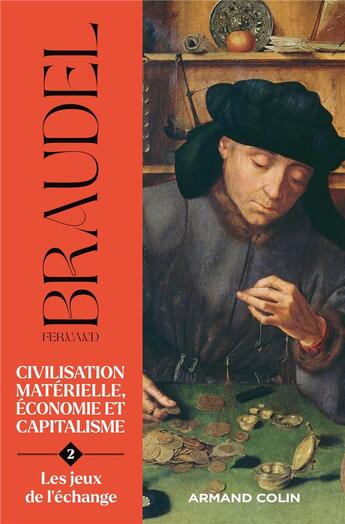 Couverture du livre « Civilisation matérielle, économie et capitalisme t.2 : les jeux de l'échange » de Fernand Braudel aux éditions Armand Colin