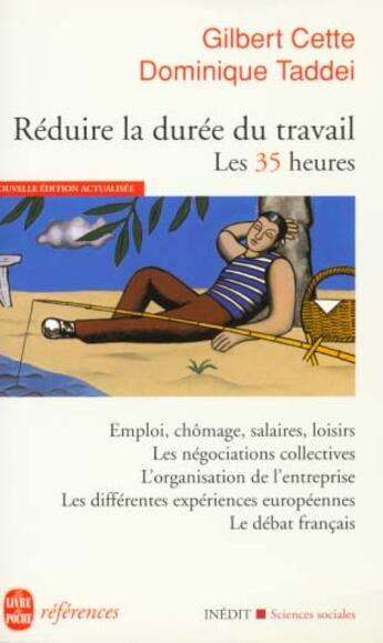 Couverture du livre « Reduire la duree du travail, de la theorie » de Cette-G+Taddei-G aux éditions Le Livre De Poche