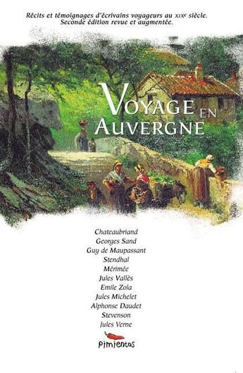 Couverture du livre « Voyage en Auvergne » de  aux éditions Pimientos