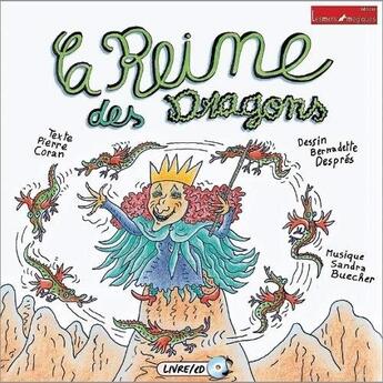 Couverture du livre « La reine des dragons » de Pierre Coran aux éditions Les Mots Magiques