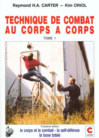 Couverture du livre « Technique de combat 1 » de Carter aux éditions Chiron